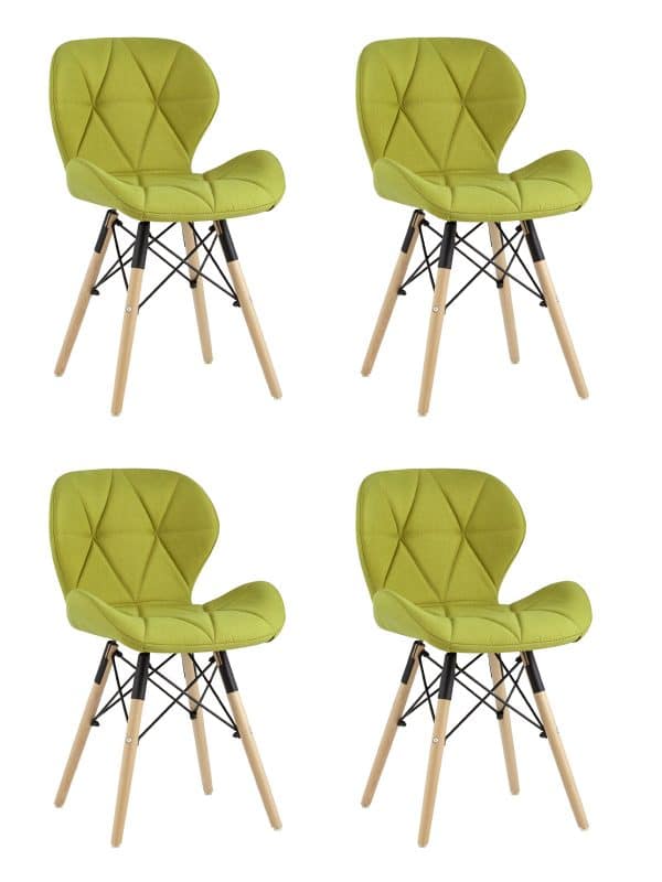 Стул Бон рогожка оливковый 4 шт.