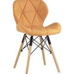 Стул Бон рогожка оранжевый