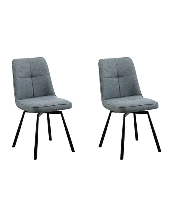 Стул Boun вращающийся зеленый 2 шт.