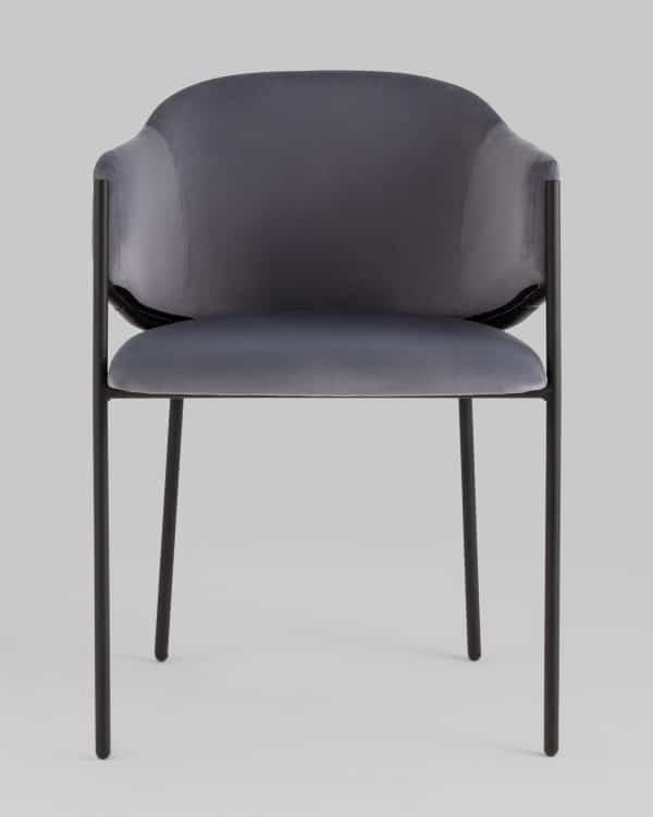 Стул Brace велюр серый — изображение 3