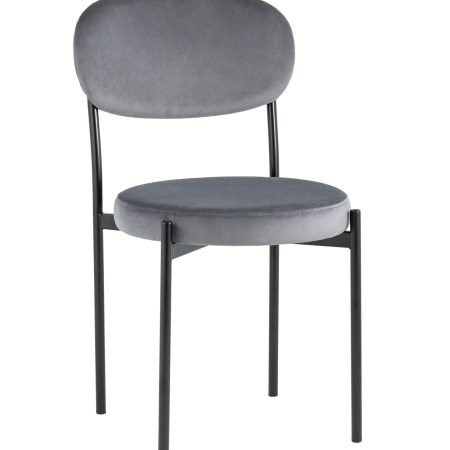 Стул Бриф NEW велюр серый