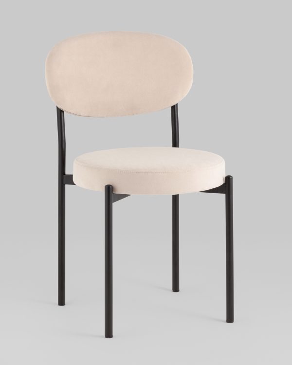 stul-brif-sn-veljur-bezhevyj-1 Стул Бриф SN велюр бежевый — изображение 2