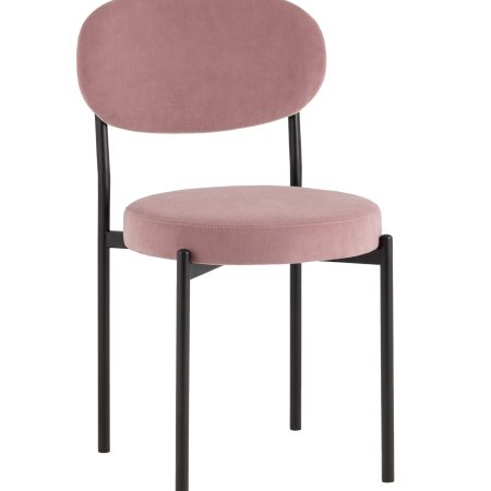 Стул Бриф SN велюр пыльно-розовый