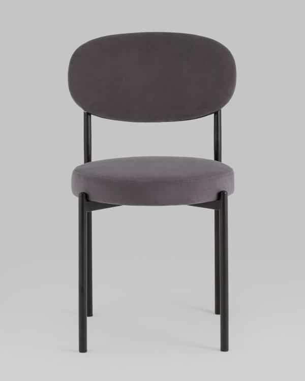 Стул Бриф SN велюр тёмно-серый — изображение 3