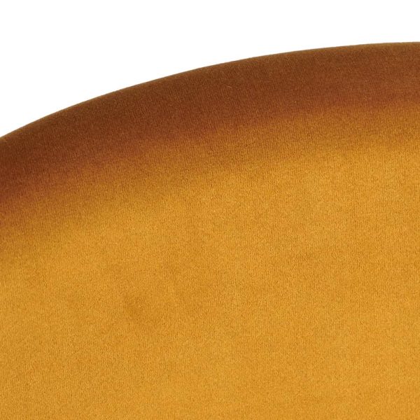 Стул Bruno горчичный с жаккардом — изображение 5