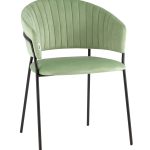 Стул Бруно велюр фисташковый