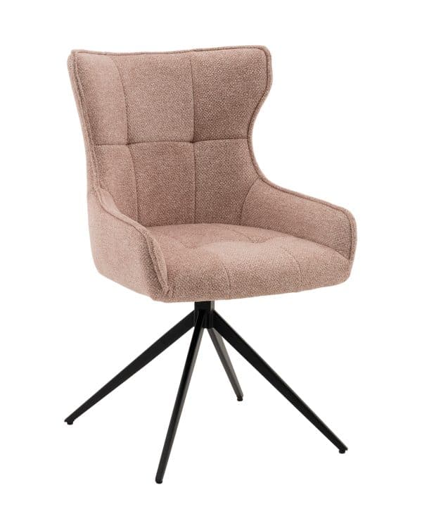 Стул Carlene вращающийся бежевый