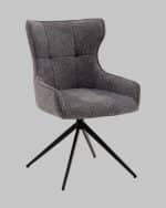 Стул Carlene вращающийся серый — изображение 2