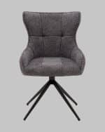 Стул Carlene вращающийся серый — изображение 3