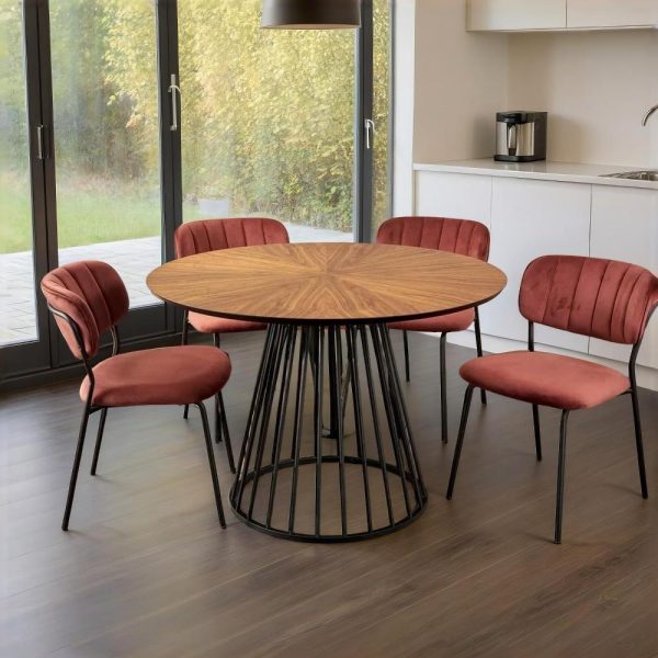 Стул Carol терракотовый — изображение 2