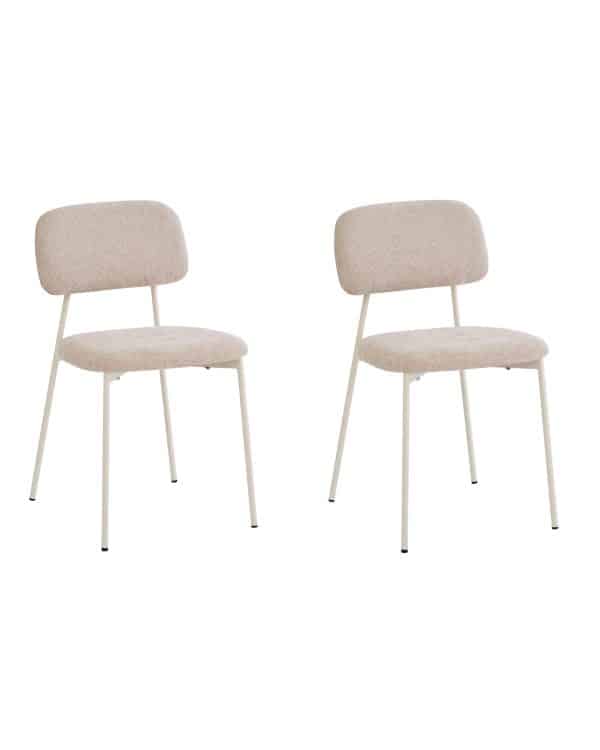 Стул Chao бежевый бежевые ножки 2 шт.