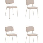 Стул Chao бежевый бежевые ножки 4 шт.