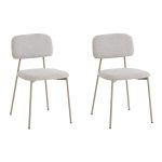 Стул Chao серый серые ножки 2 шт.
