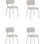 Стул Chao серый серые ножки 4 шт.