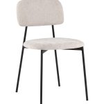 Стул Chao светло-серый черные ножки