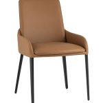 Стул Челси экокожа коричневый