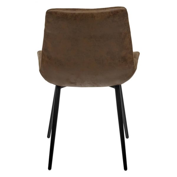 Стул Chester искусственная замша, коричневый — изображение 4