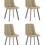 Стул Chilly рогожка бежевый 4 шт.