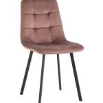 Стул Chilly велюр пыльно-розовый