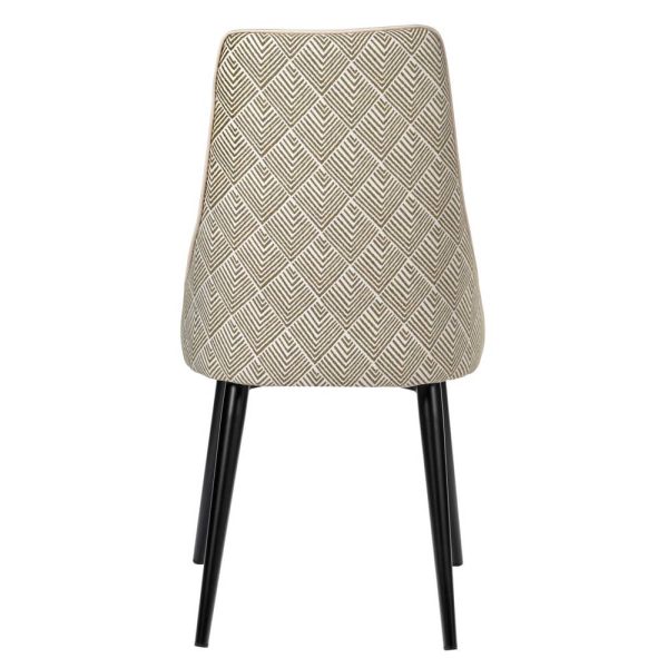 Стул Dave оливковый с жаккардом — изображение 4