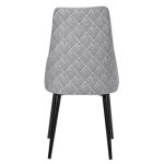 Стул Dave серый с жаккардом — изображение 4