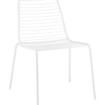 Стул Дели металл белый