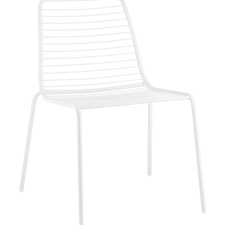 Стул Дели металл белый