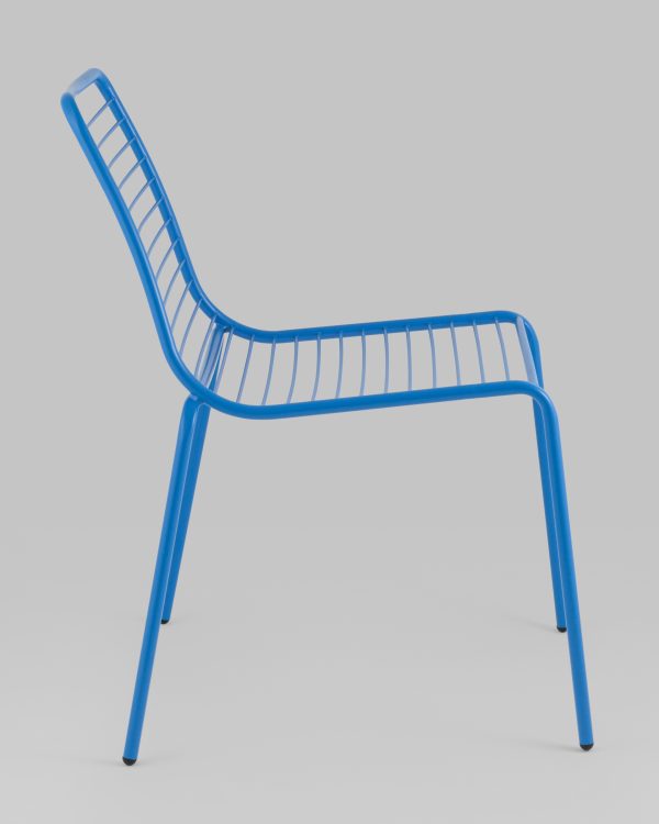 Стул Дели металл голубой — изображение 3