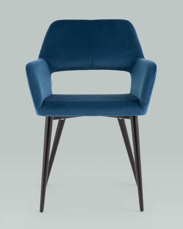 Стул Денди велюр синий — изображение 3