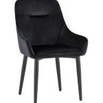 Стул Диана велюр черный