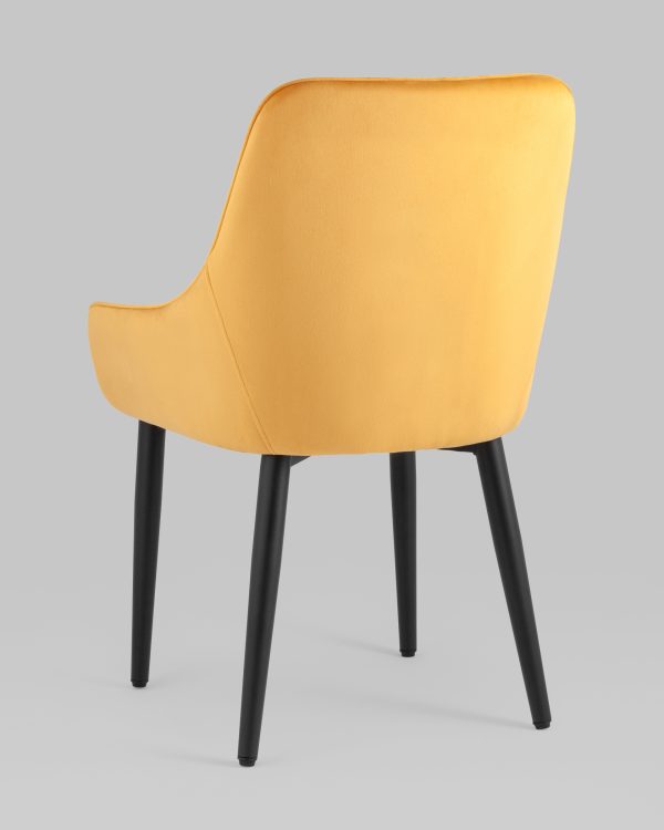 Стул Диана велюр оранжевый 4 шт — изображение 2