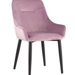 Стул Диана велюр сиреневый