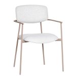 Стул Doe светло-бежевый бежевые ножки