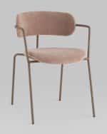 Стул Дженни букле бежевый каркас бежево-серый матовый — изображение 2