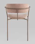 Стул Дженни букле бежевый каркас бежево-серый матовый — изображение 3