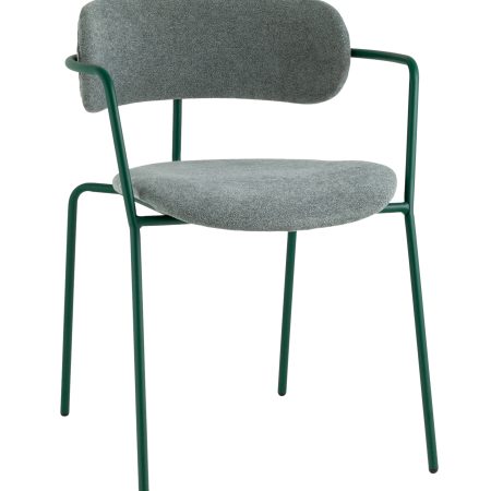 Стул Дженни букле зеленый каркас зеленый полуглянцевый муар
