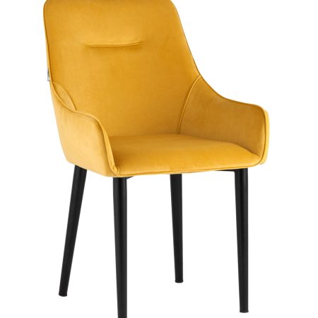 Стул Джоан велюр оранжевый