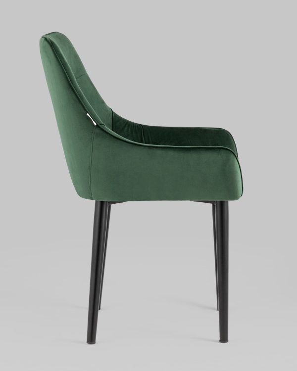 Стул Джоан велюр зелёный — изображение 3