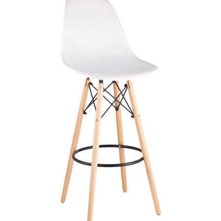 Стул Eames DSW барный белый