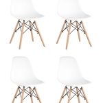 Стул Eames DSW белый x4