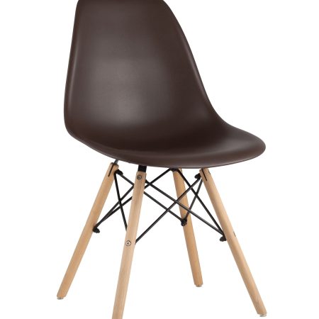 Стул Eames DSW коричневый