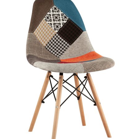 Стул Eames DSW пэчворк