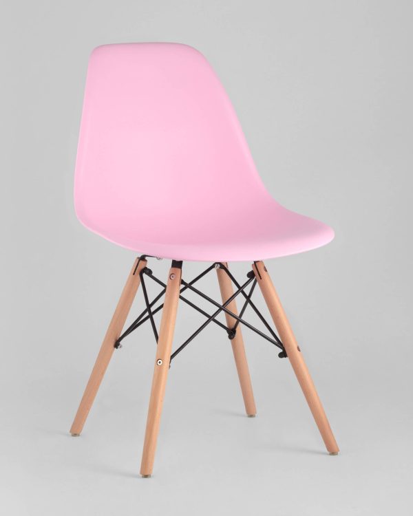 Стул Eames DSW розовый — изображение 2