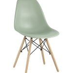 Стул Eames DSW серо-зеленый