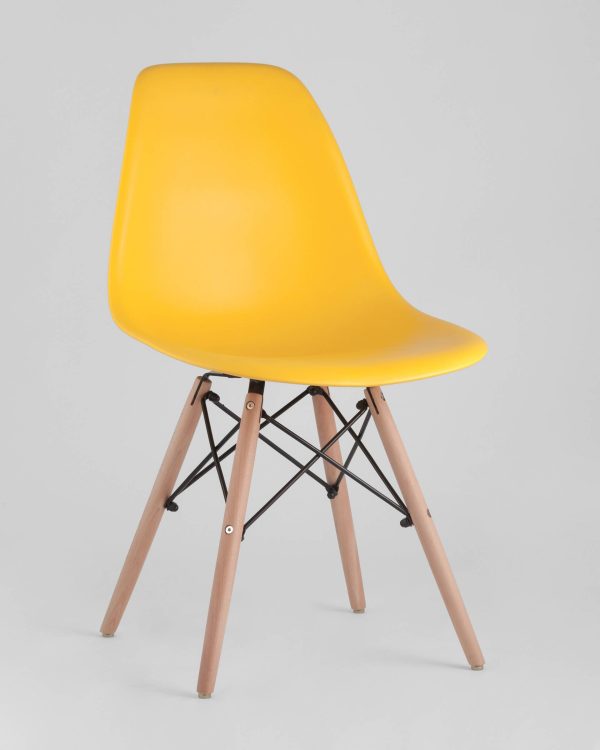 Стул Eames DSW желтый — изображение 2