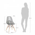 Стул Eames прозрачный — изображение 2