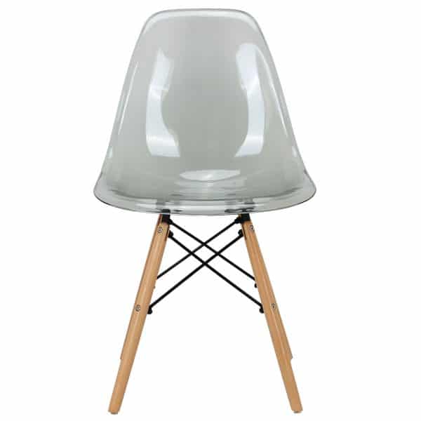 Стул Eames прозрачный серый — изображение 2