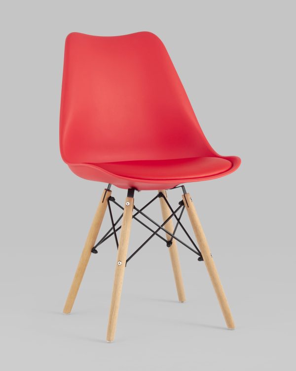 stul-eames-soft-krasnyj-1 Стул Eames Soft красный — изображение 2