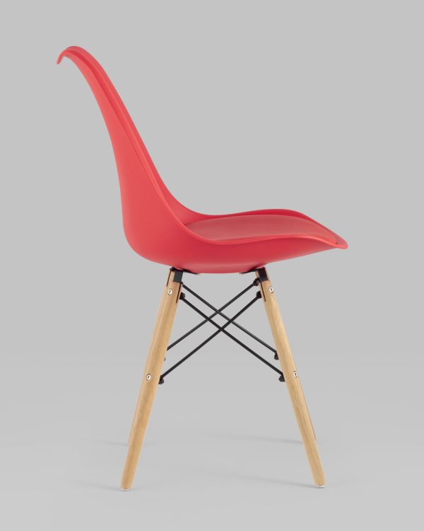 stul-eames-soft-krasnyj-2 Стул Eames Soft красный — изображение 3