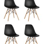 Стул Eames Style DSW черный x4